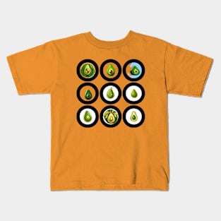 My love, avocado Kids T-Shirt